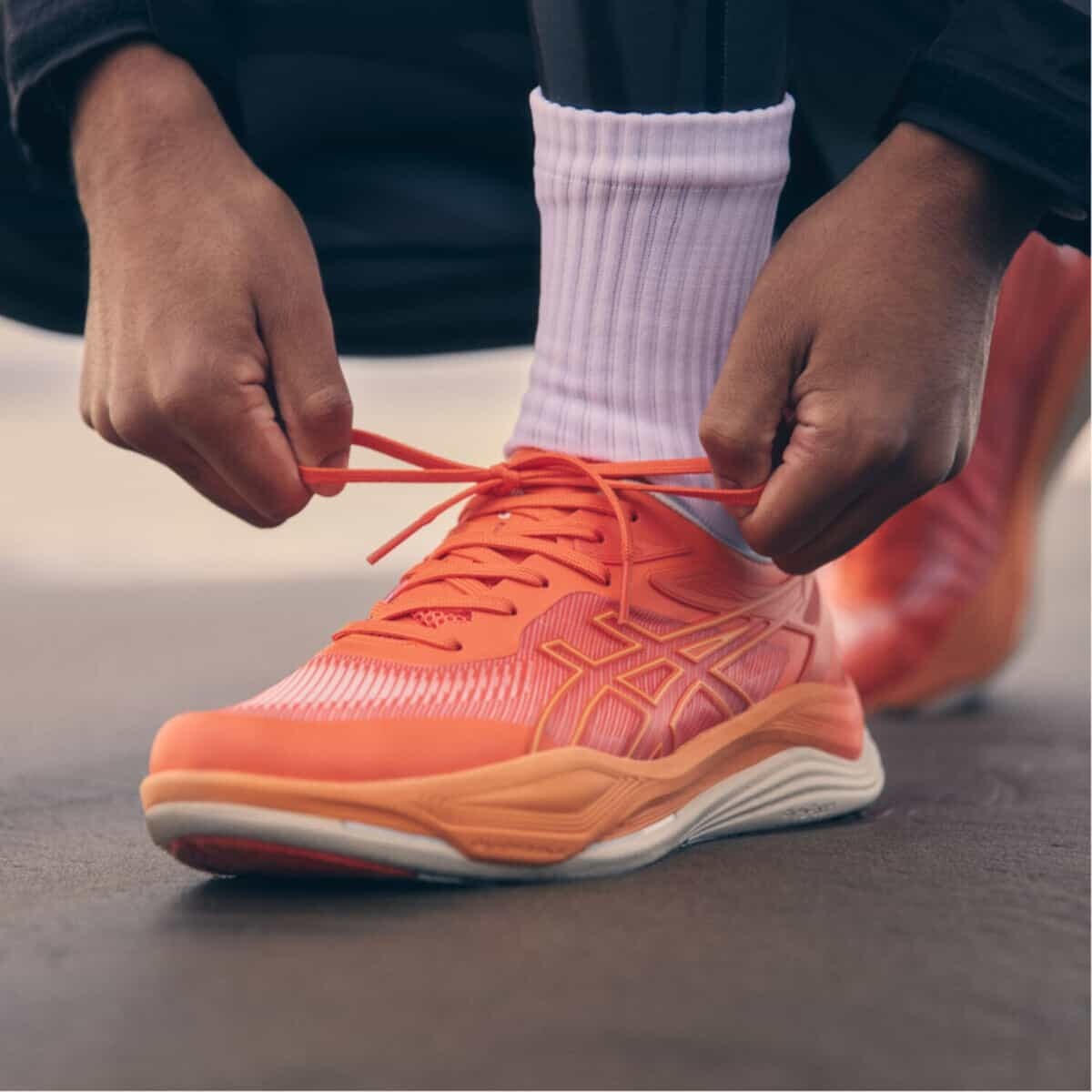 ASICS GEL-RIDEWALK 2 Walking Shoes 1293A040-800 2E Orange/Light