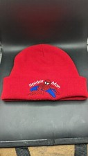 Vintage Spiderman Adult Knit Hat Beanie 80s Embroidered Marvel Comics Korea