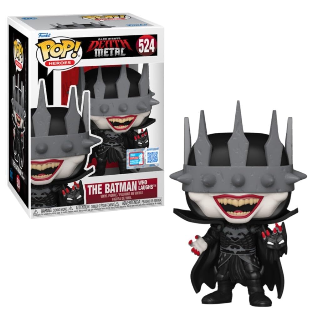 Funko Pop! Batman Who Laughs - DC Dark Multiverse Edition - Sammlerfigur Für Echte Comics-Fans