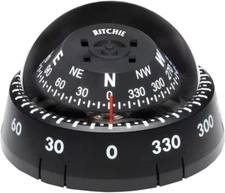 Ritchie Kayaker Surface Mount Compass for Kayak Paddlesport BLACK XP-99