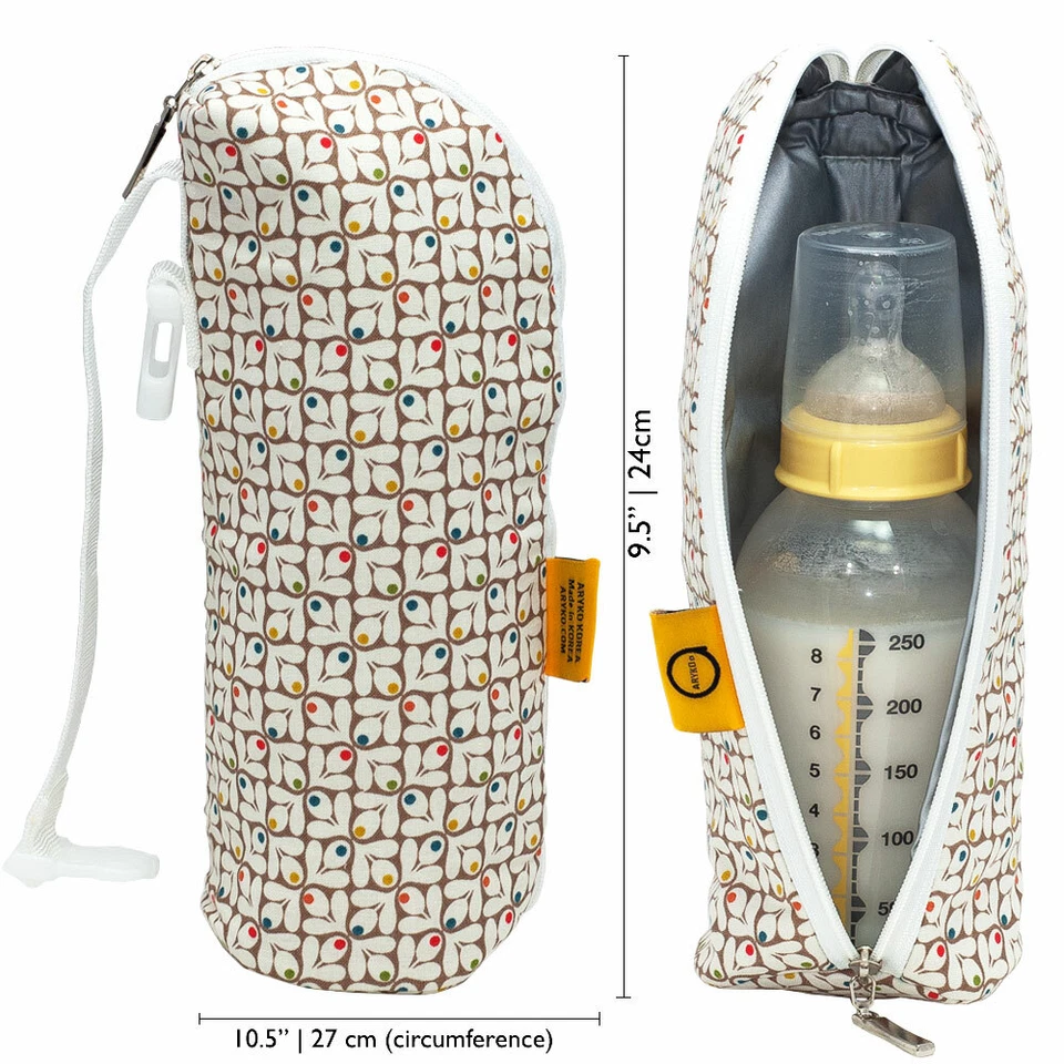 Bolsa de biberón bolsa calentador enfriador soporte aislado bolsa almacenamiento portátil Foto 2 de 2