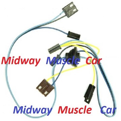 windshield wiper motor wiring harness 66 Chevy Chevelle el camino