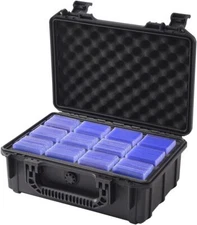 Toploader Storage Box, Holds 360+ Top Loaders - Premium Top Loader Case for 3" x