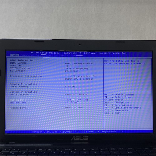 Asus X55C-XH31 15.6" Notebook Intel Core i3-2328M 2.20GHz 4GB RAM No AC HDD OS - Picture 2 of 24
