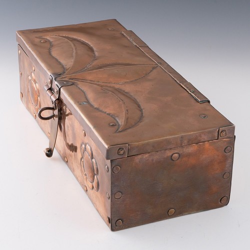 John Pearson Copper Box Arts and Crafts 1900 - 第 6/9 張圖片