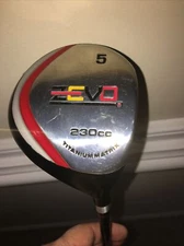 ZEVO Men's Right Handed 230cc #5 Fairway Wood Graphite Shaft With Head Cover Exc