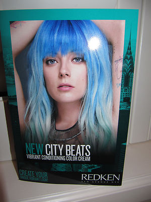 Redken New City Beats Vibrant Conditioning Color Cream Instruction Book&Formulas
