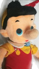 Vtg. PINOCCHIO 24" HUGE  Walt Disney Characters Ca. Stuffed Toys Plush 80's