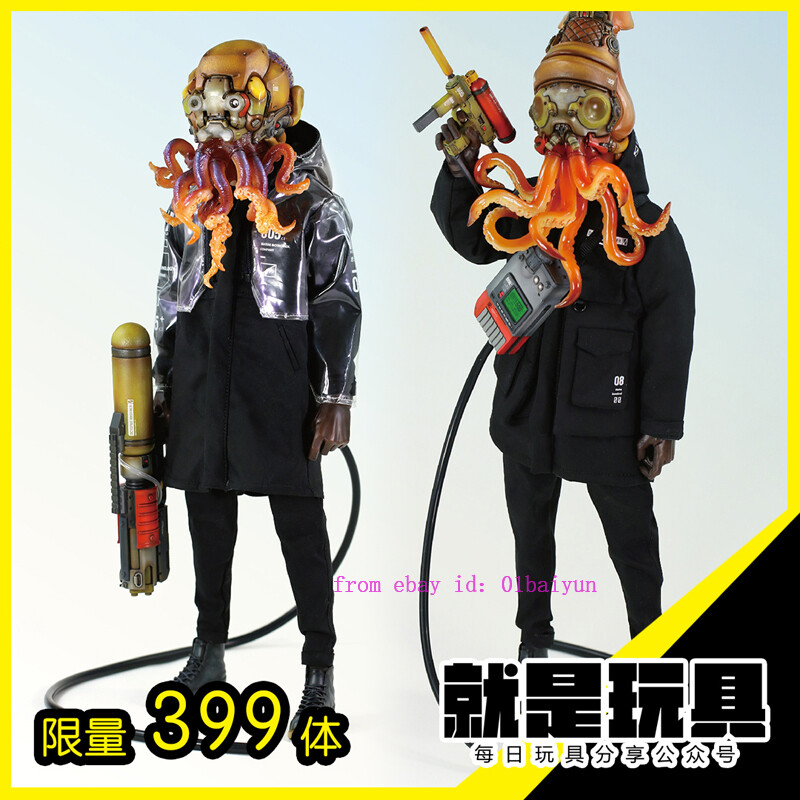 Perfect Black 13 Park 1/6 Octopus Brothers Action Figure