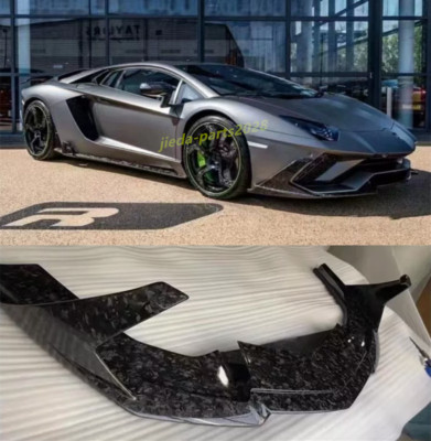 For For Lamborghini Aventador LP700 Forge Carbon Fiber Front Lip Bumper splitter