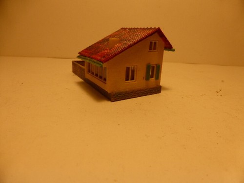 Faller Haus H0, gebraucht 60 Jahre, Kleines Haus mit Schuppen Nr 251 - Bild 2 von 8
