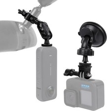 Dash Gopro Mount Rear View Mirror Holder Suction Cup Kit with Compatible with In