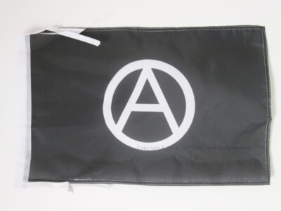 AZ FLAG - Drapeau Anarchie Noir Et Rouge - 90x60 Cm - | FindTheDeal