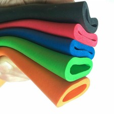1M Thermal Insulation Pipe Sponge Foam Handle Bars Rubber Tube Fitness Equipment
