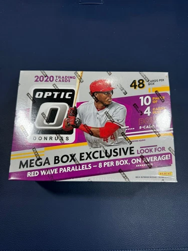 2020 Donruss Optic MLB Baseball 48 Cards Mega Box 1 Auto Sealed Luis Robert RC