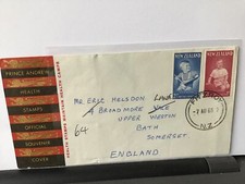 New Zealand 1963 Health stamps official stamps cover R25918