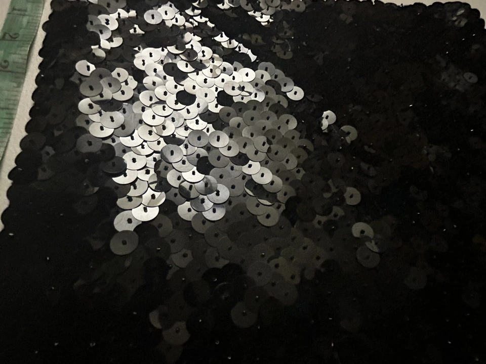 Vintage Fashion 1960's Mod Sequined Top Anne Rubin Imports - I Magnin & Co Sz 14 - Image 2 of 4