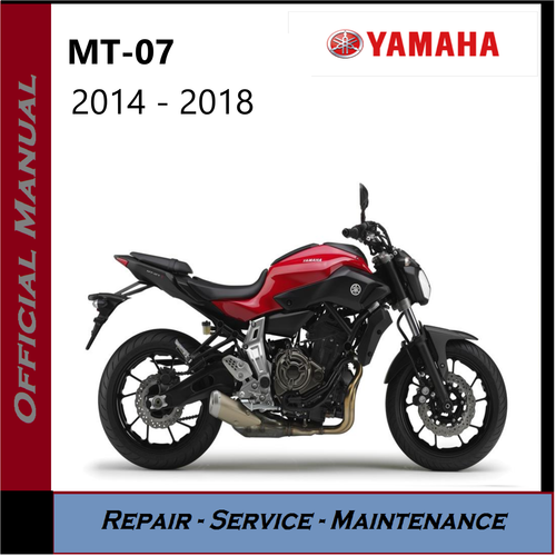 Yamaha MT07 MT07 Service Repair Manual 2014 2018 on USB eBay