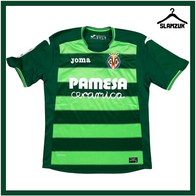 Villarreal CF Football Shirt Joma XS / YXL 3rd Away Camiseta Trikot 2016 2017 E3