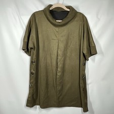 Koibito Misaki Sensitivity Lagenlook Top Dress M/L Issey Miyake Japan Faux Suede