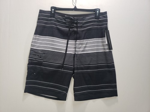 Oneil Boardshorts Herren 31 schwarz gestreift Polyestermischung NEU
