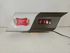 VTG Miller High Life Beer Advertising Clock Sign - Digital Cash register Lighted