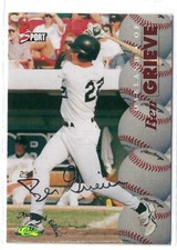 1995 Classic 5Sport Signings Autograph Edition Silver - Ben Grieve