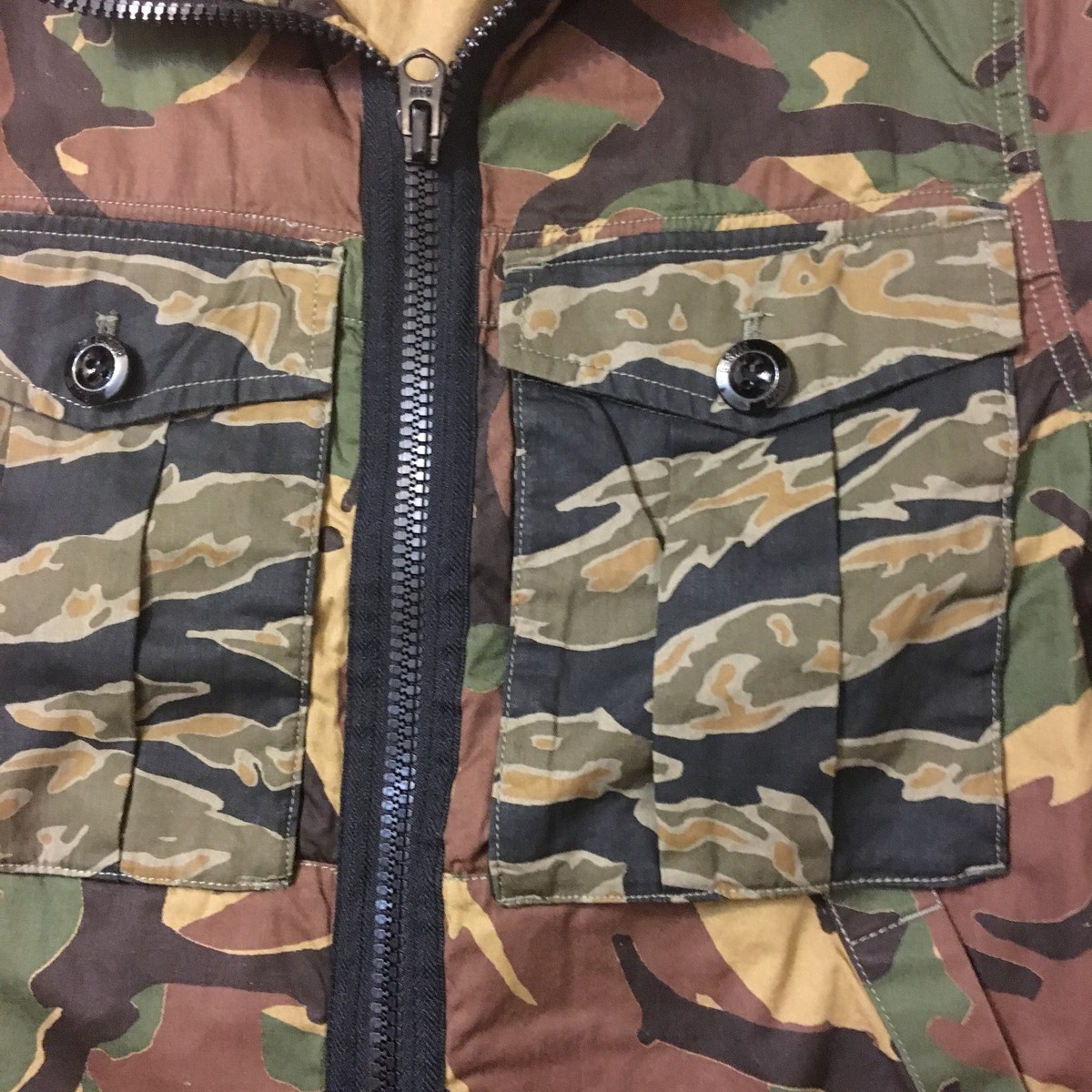 NEW G-STAR RAW JACKET CAMO PRINT UTILITY GREEN D10063-A203-7396