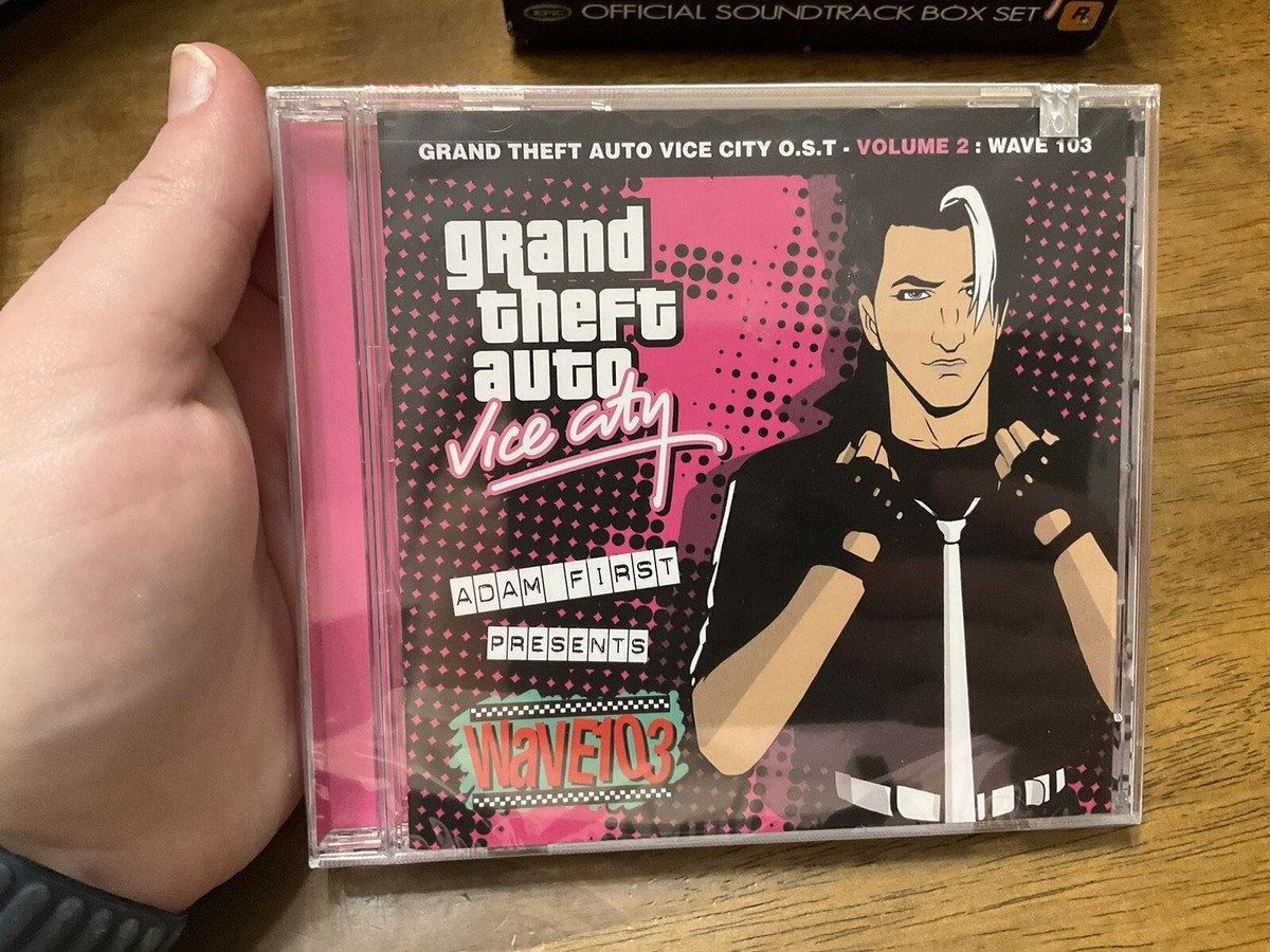 Grand Theft Auto Vice City Official Soundtracks 7 CDs Set Grand Theft Auto Vice City Official Soundtracks 7 CDs Set