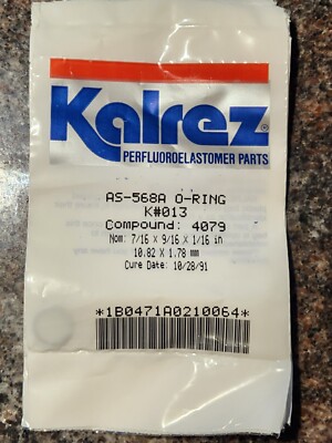 Kalrez AS-568A O-ring K#013 Compound 4079