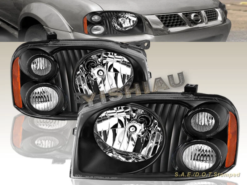 APTO PARA 01-04 FRONTIER FAROS Luces Traseras NEGRO 4 Piezas NUEVO  Foto 2 de 4