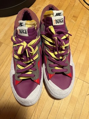 Nike Blazer Low x KAWS x Sacai Purple Dusk Mens Sneaker Size 12