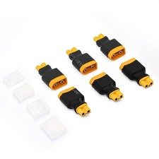 XT30 Plugs to XT60 Adapter Connector Male Female for RC Lipo Battery Charger ...