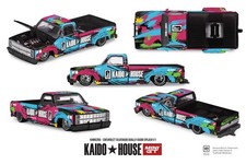 MINI GT 1/64 CHEVROLET SILVERADO DUALLY KAIDO SPLASH V1 KHMG285