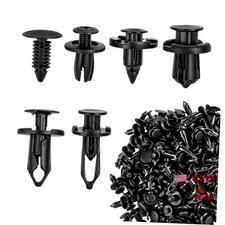 200PCS Universal Plastic Fender Clips, Car Retainer Clips, 6 Sizes Auto Body