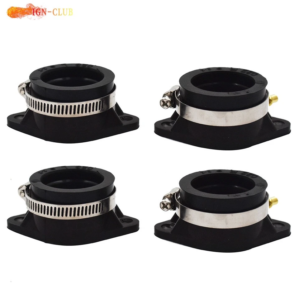 Резиновые сапоги впускного коллектора карбюратора для 73-80 Kawasaki z1 kz900 kz1000e - Изображение 2 из 4