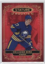 2022-23 Upper Deck Stature Rookies Red 53/75 Brandon Biro #199 1q2