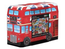 London Bus Tin Puzzle, 550pc - Eurographics Puzzle