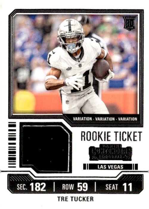 2023 Panini Contenders #TS35V Tre Tucker Rookie Ticket Swatches Variations