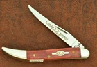 CASE XX USA 1999 RED BONE LIMITED EDITION 1/2500 TEXAS TOOTHPICK KNIFE (32657)