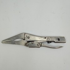Vintage Leverage Tools Lever Wrench Long Nose 8" Locking Pliers Made In USA