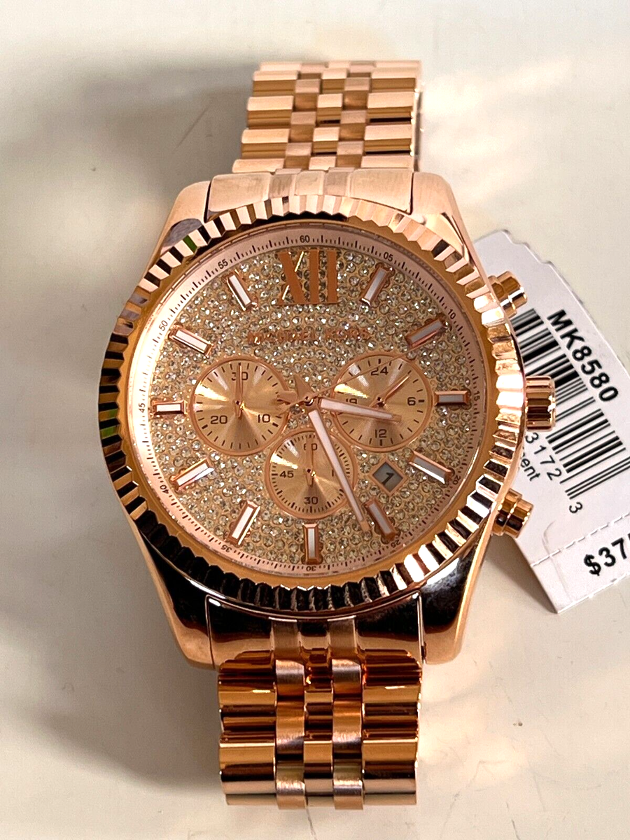 Michael Kors Lexington Crystal Pave Men