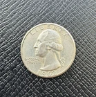 1962 Washington Quarter Circulated Silver 25c Coin