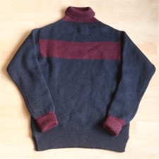 Hawick Knitwear Roll Neck Sweater Large Made in Scotland