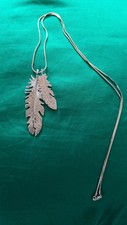 Jewellery Silver feathers 