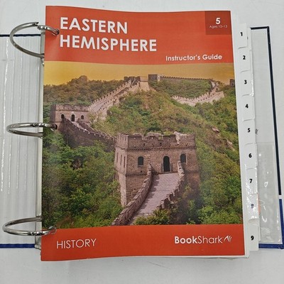 BookShark Instructor's Guide - History - Eastern Hemisphere 5 Ages 10-13 Binder