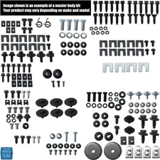 1971-1972 Chevelle Malibu Master Body Hardware Kit 425 Pieces - New