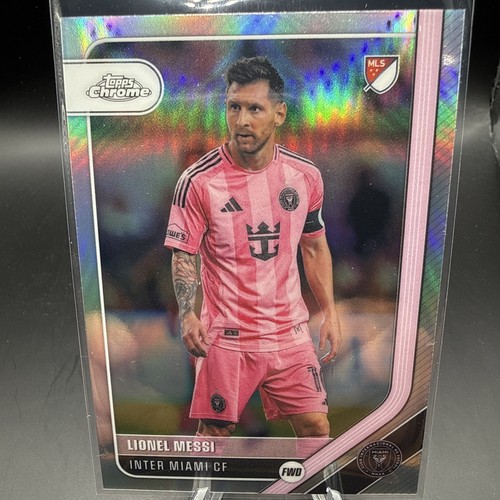 2026 Topps Chrome MLS LIONEL MESSI Refractor #10 Inter Miami CF