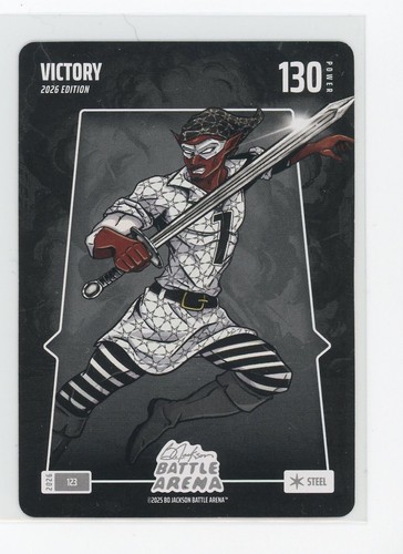 2026 Bo Jackson Battle Arena - Victory #3 Victor Wembanyama STEEL Card