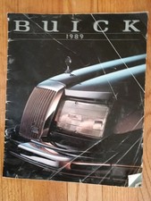 1989 Buick Full Line Dealer Sales Brochure Ca...